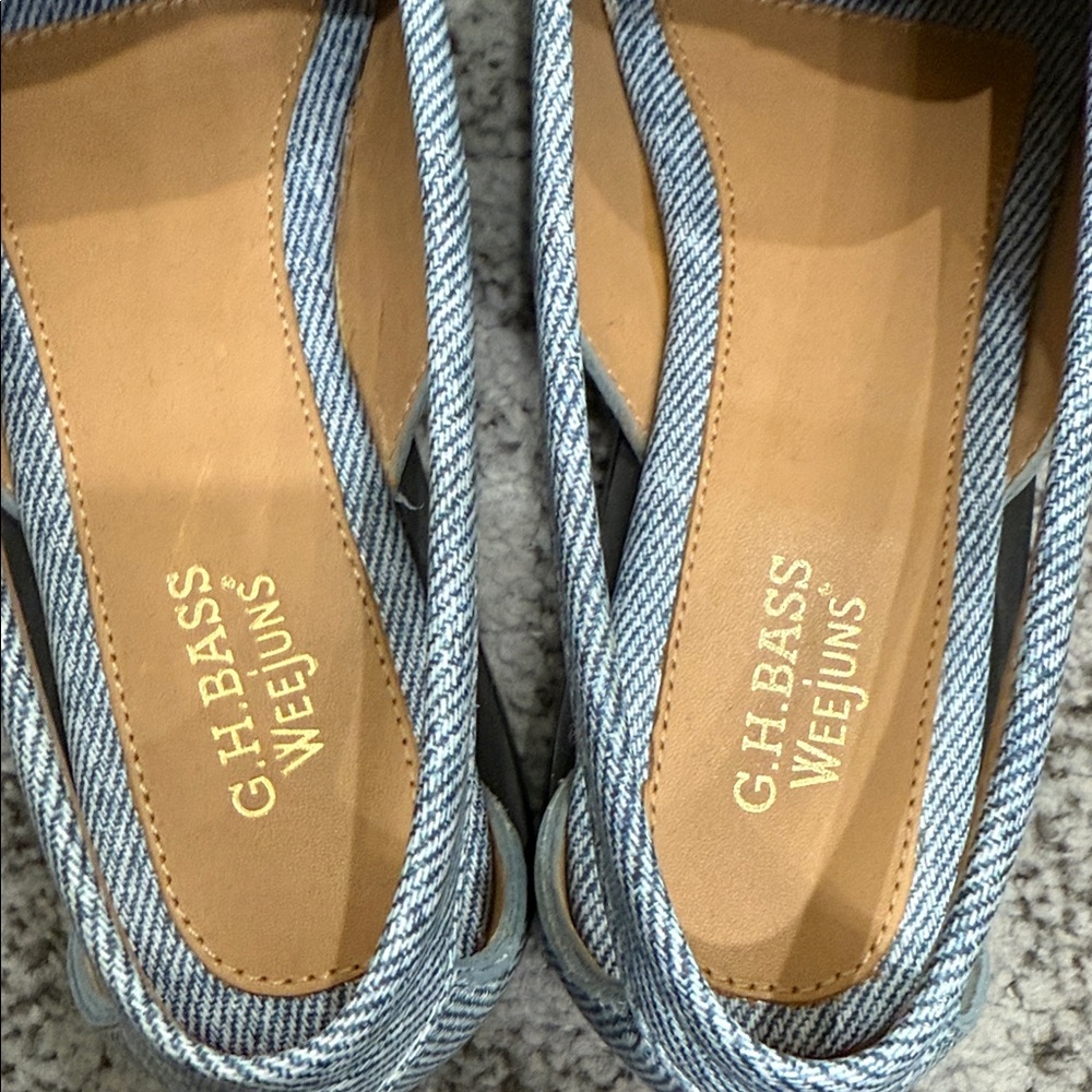 Casual Denim Loafers for women - Picture 3 of 4